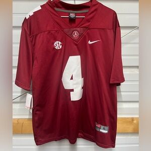 Nike Men's Alabama Crimson Tide Milroe Football Jersey
